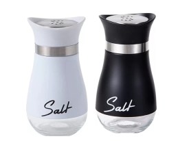 Salero elegante blanco y negro